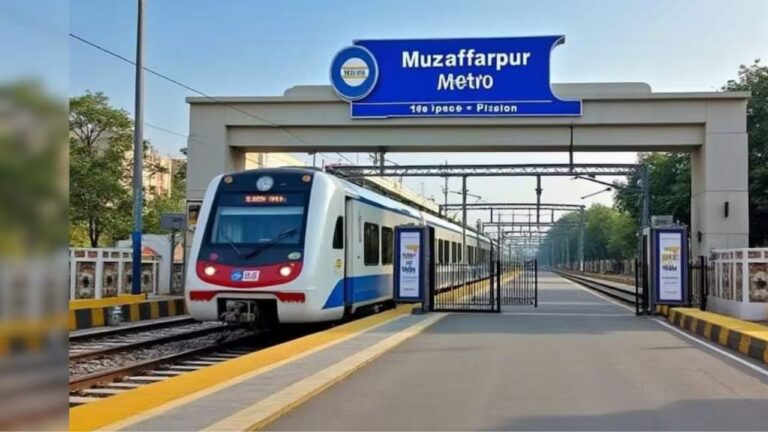 muzaffarpur metro route