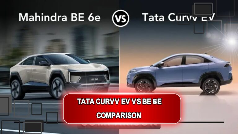 Tata Curvv EV VS Be 6e