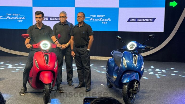 bajaj chetak 35 series launch