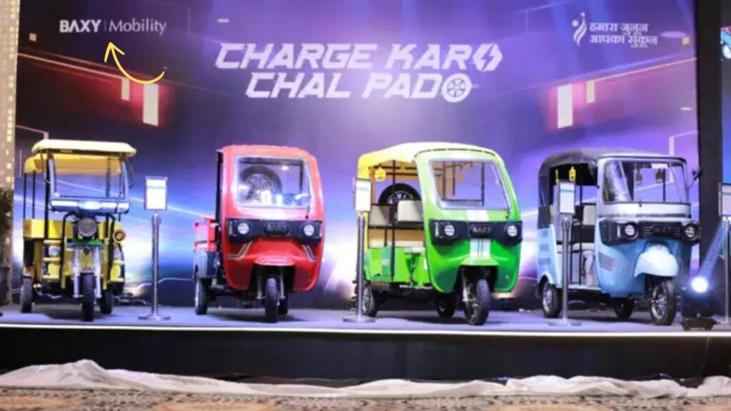 BAXY Mobility Electric Three-Wheelers in India