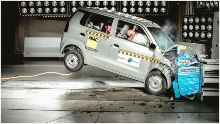 maruti wagonR safety test result