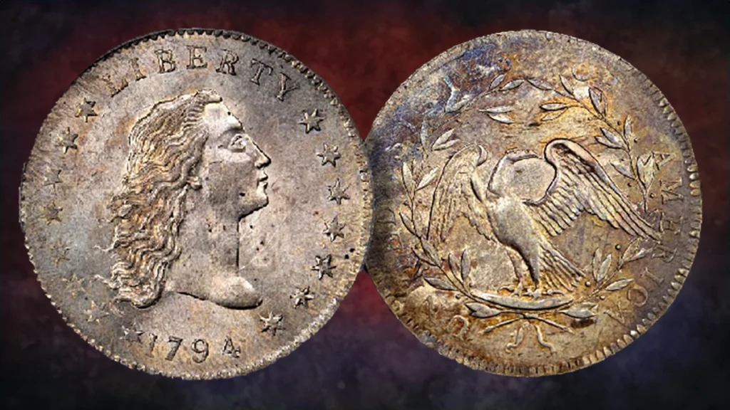 1794 Flowing Hair Silver Dollar ($10 million)