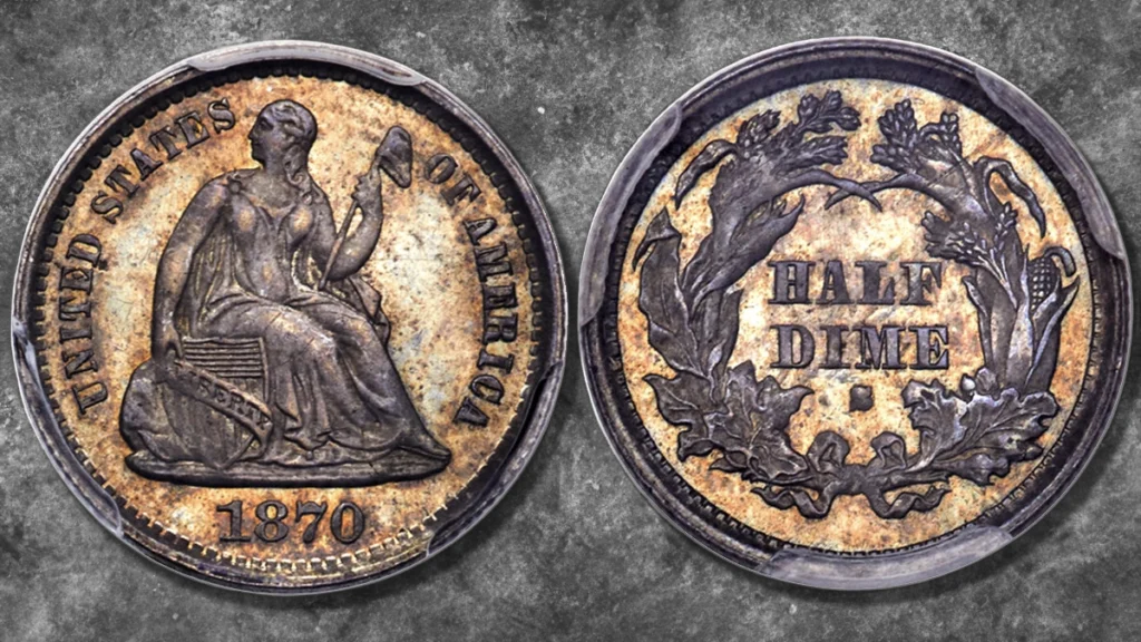 1870-S Liberty Seated Dollar