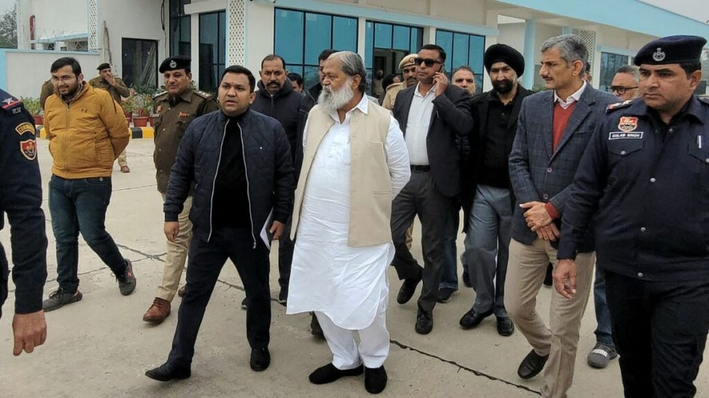 ambala domestic airport anil vij