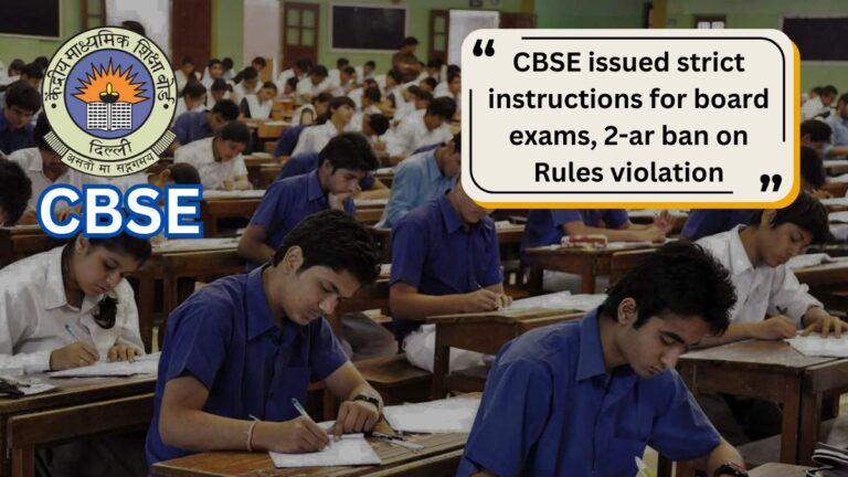 cbse instructions for 10th 12th board exams 2025