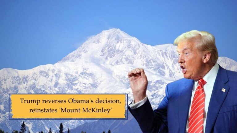 donald trump mount mckinley