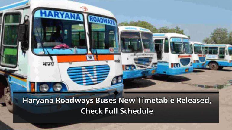 Haryana Roadways Buses New Time table