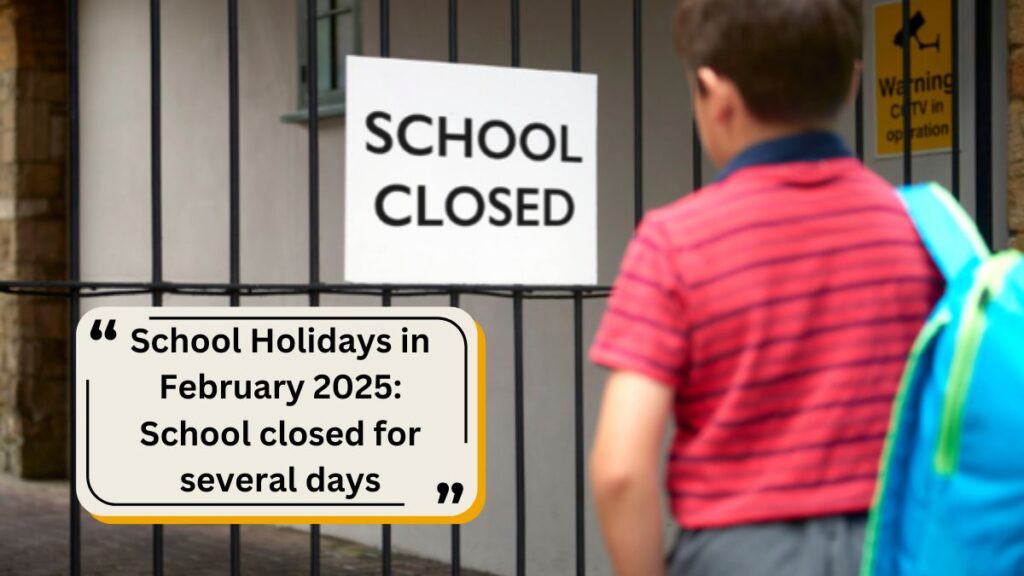 school holidays february 2025