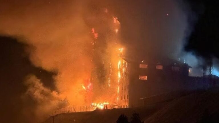 turkey ski resort fire, 66 dead