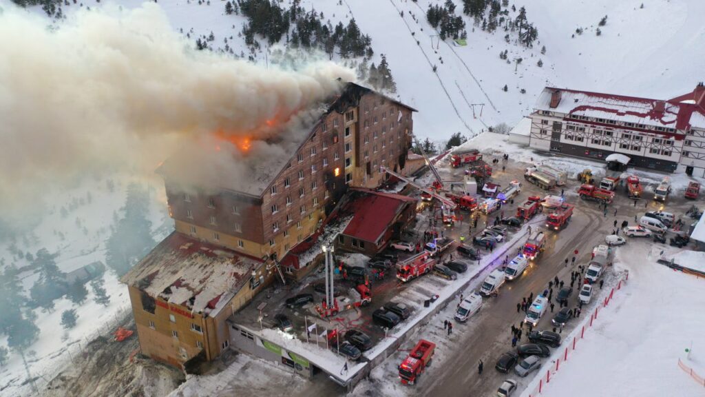 turkey resort fire