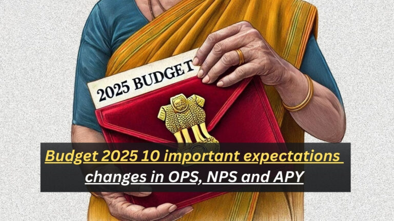 Budget 2025 10 important expectations: changes in OPS, NPS and APY