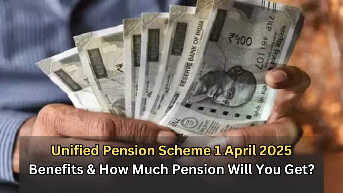 Unified Pension Scheme 1 April 2025