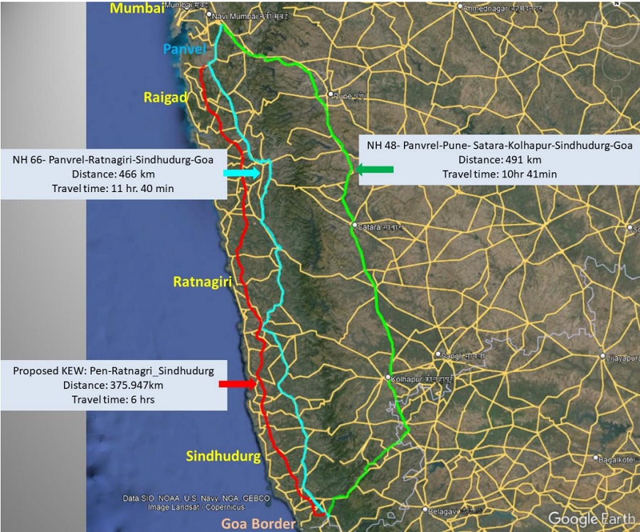 konkan expressway route