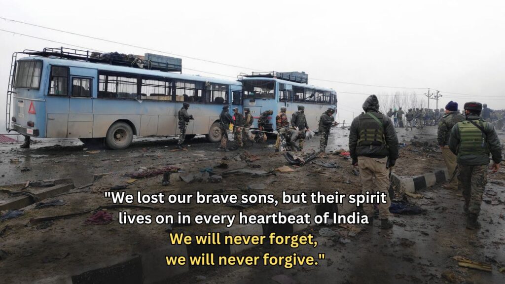 pulwama attack quotes