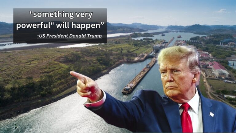 something very powerful, donald trump on panama canal