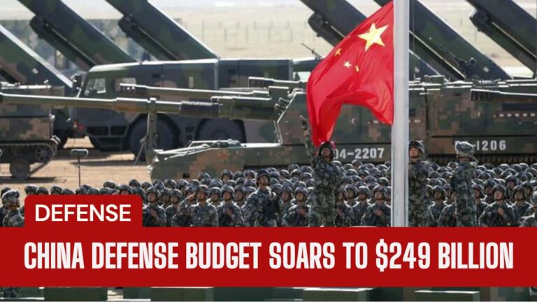 China Defense Budget Soars to $249 Billion