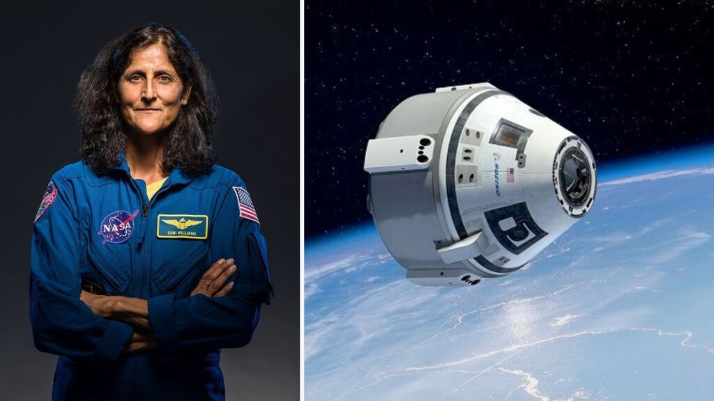 Sunita Williams Earth Landing