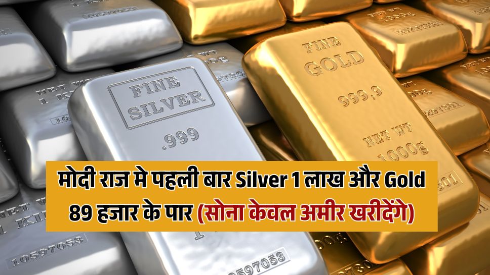 gold silver price today